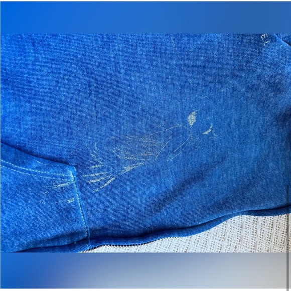 Blue cotton sweater cute & comfy ⛔️NO TRADE, NO RETURN. - Picture 4 of 8